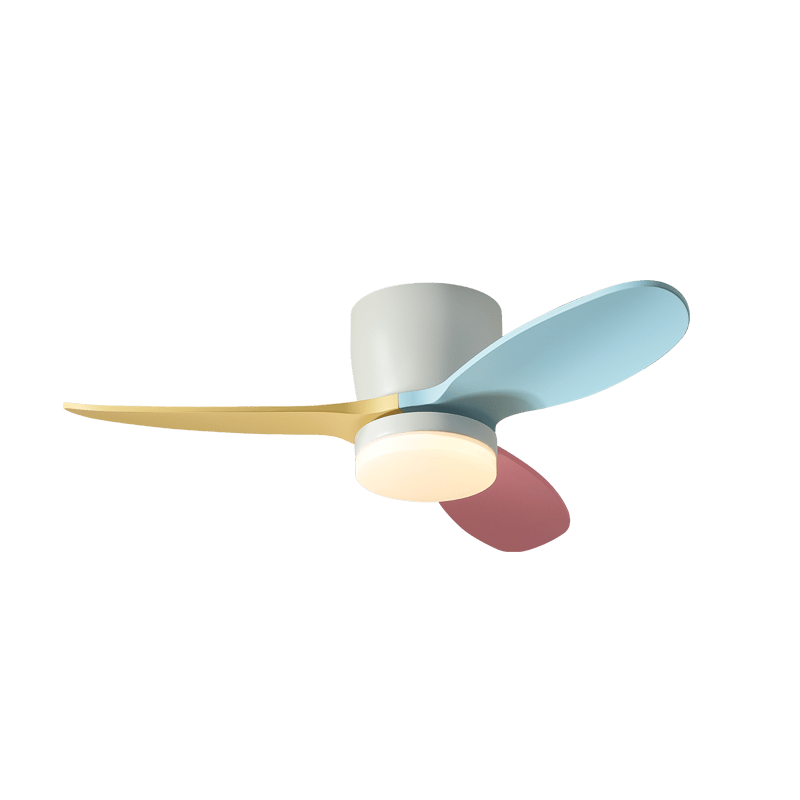 Ventilatore da soffitto con luce Milo Petalo