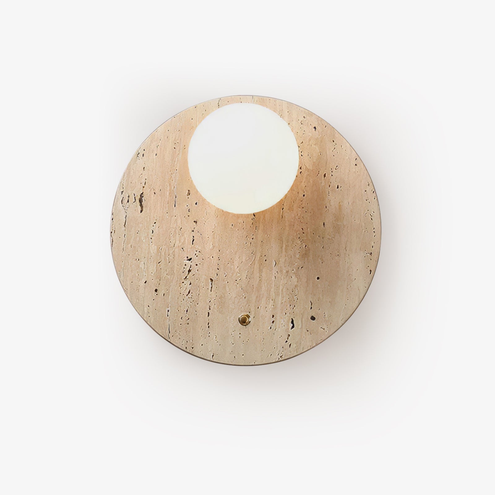 Syloryra Minimalist Travertine Wall Light - Neutralighting
