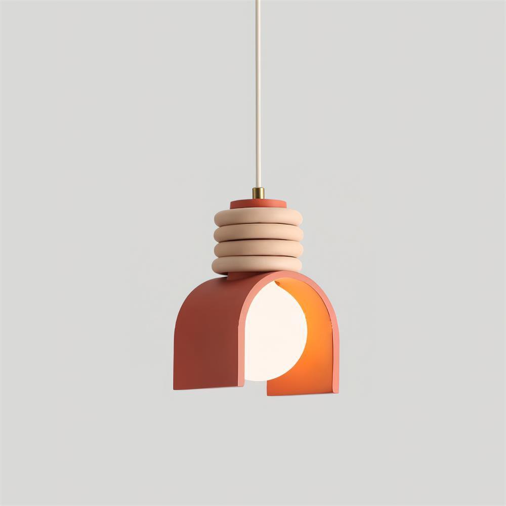 Pendant Light With Glass Globe Warms Dining Rooms Artistic - Letslighting
