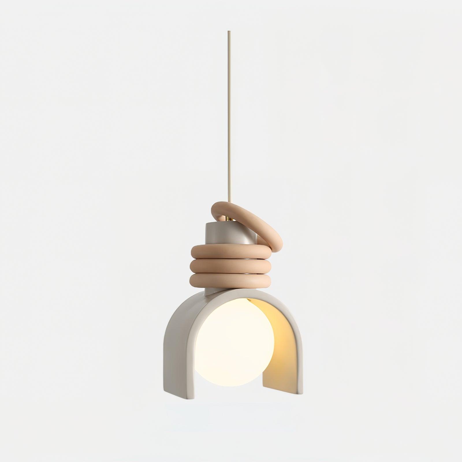 Pendant Light With Glass Globe Warms Dining Rooms Artistic - Letslighting
