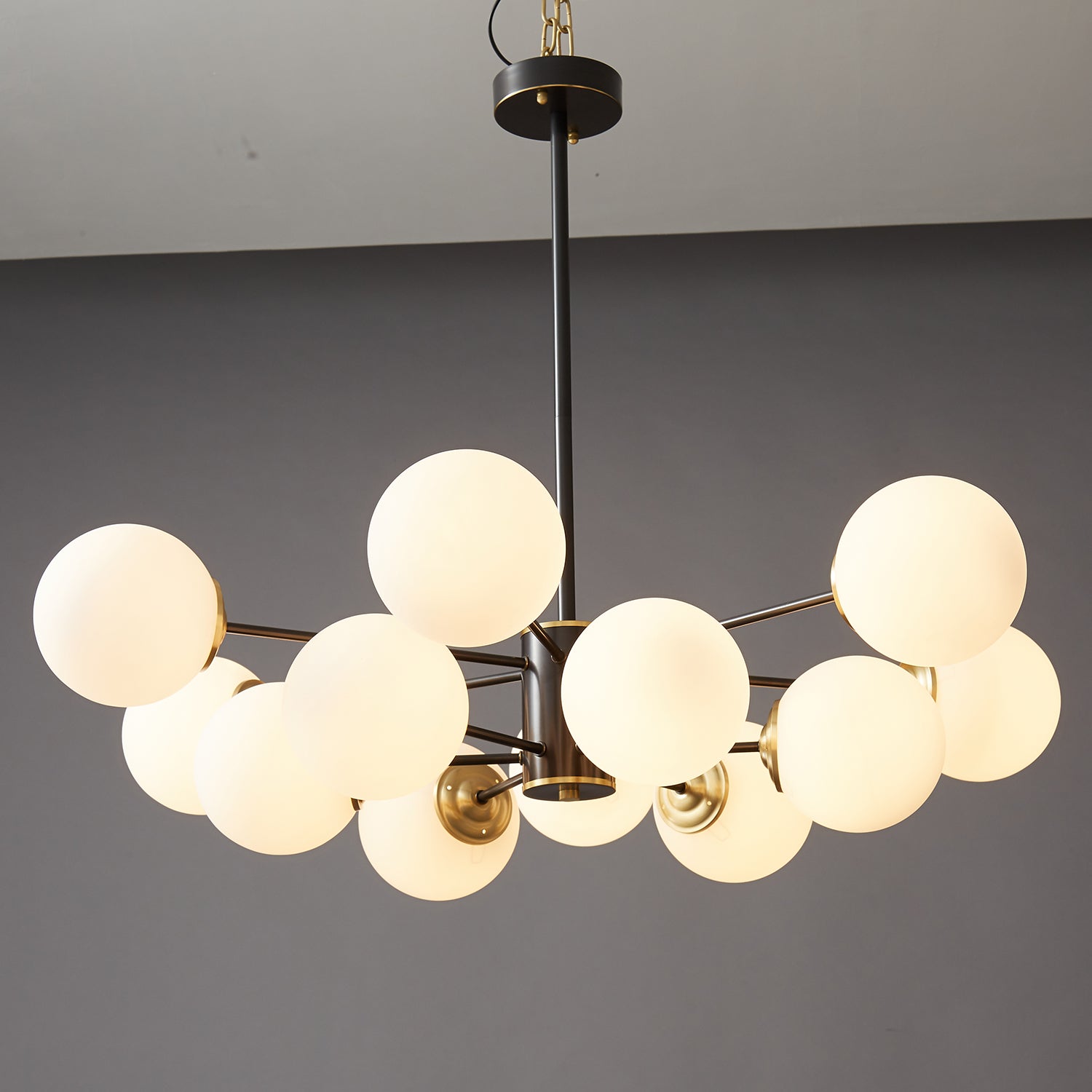 Lunaris Orb Chandelier - Blowlighting