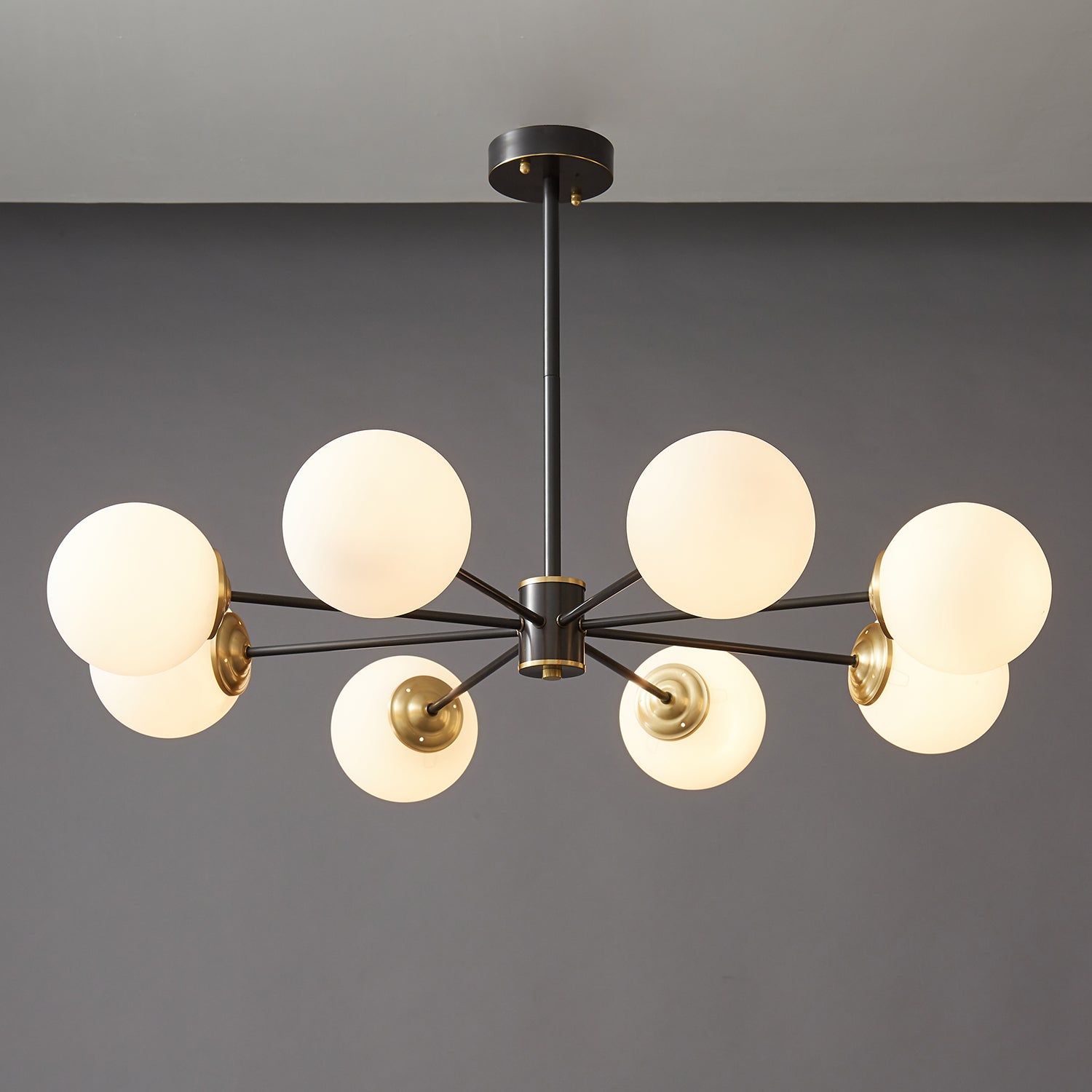 Lunaris Orb Chandelier - Blowlighting