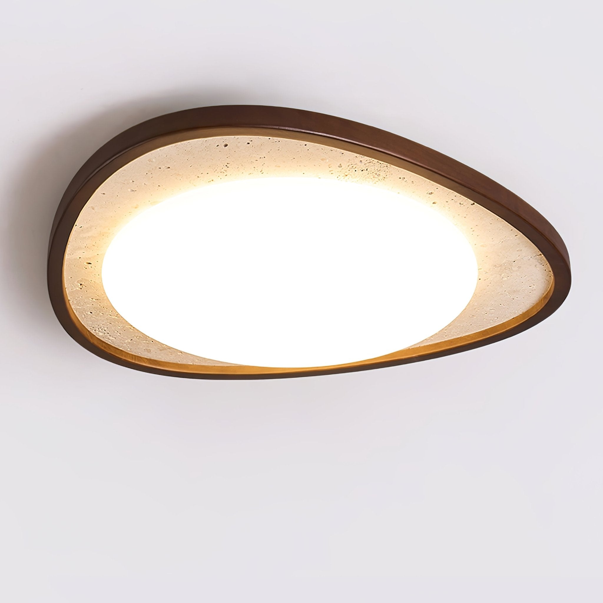 Orsoliel Travertine Ceiling Light - Neutralighting