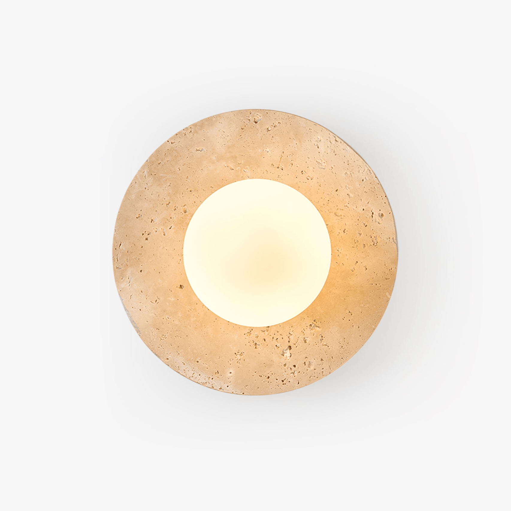 Vesolyra Travertine Ceiling Light - Neutralighting