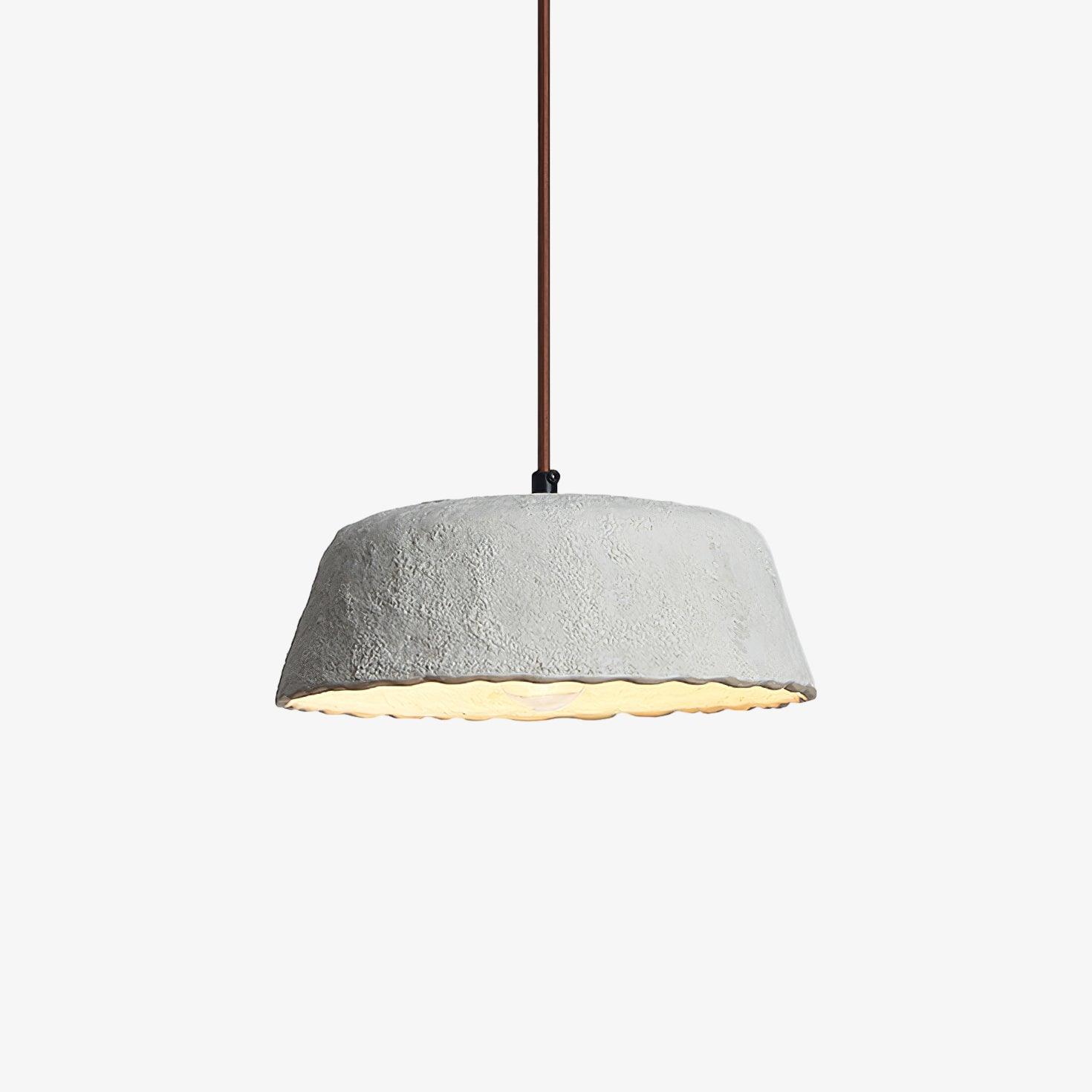 Stone Contemporary Wood Pendant Lamp - Blowlighting