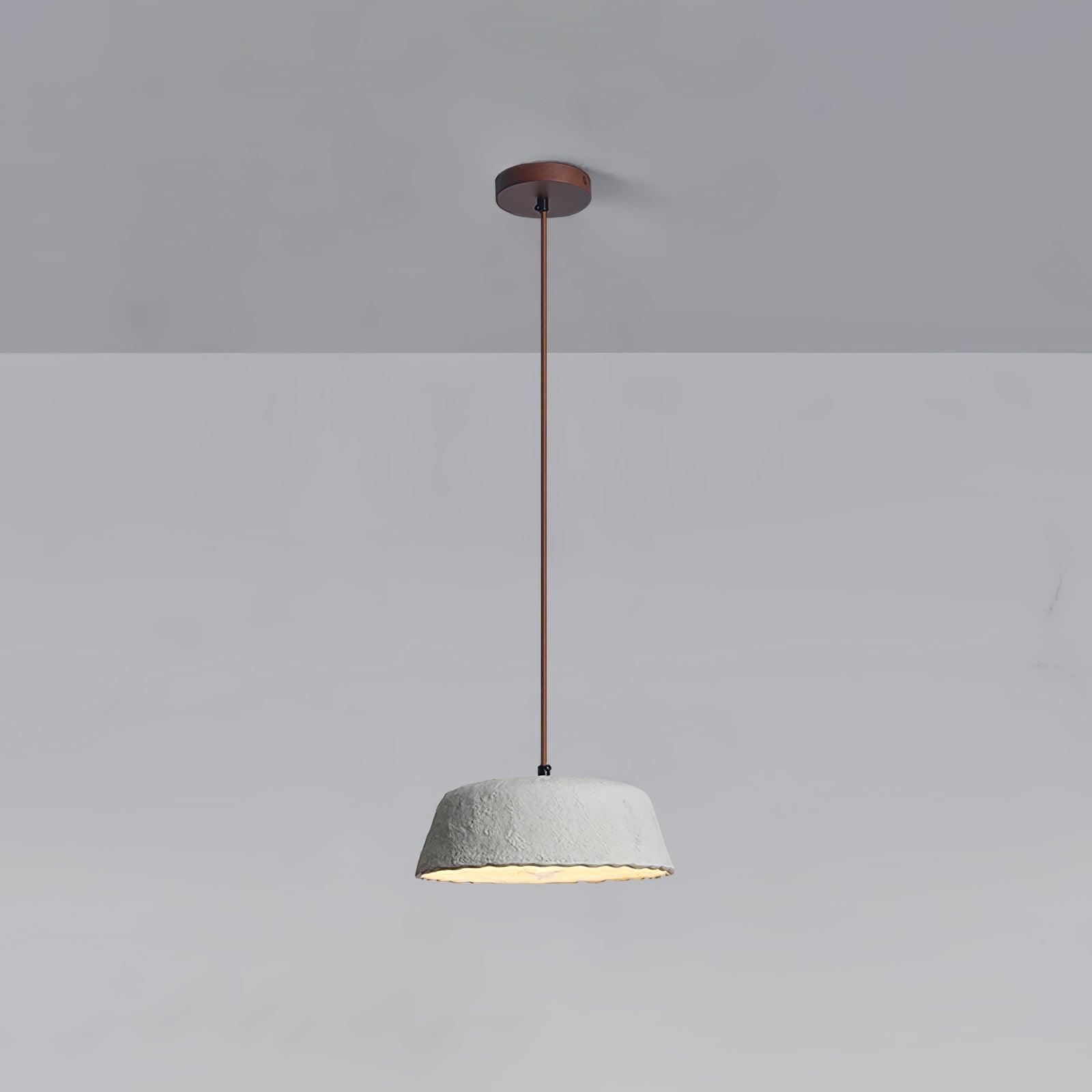 Stone Contemporary Wood Pendant Lamp - Blowlighting