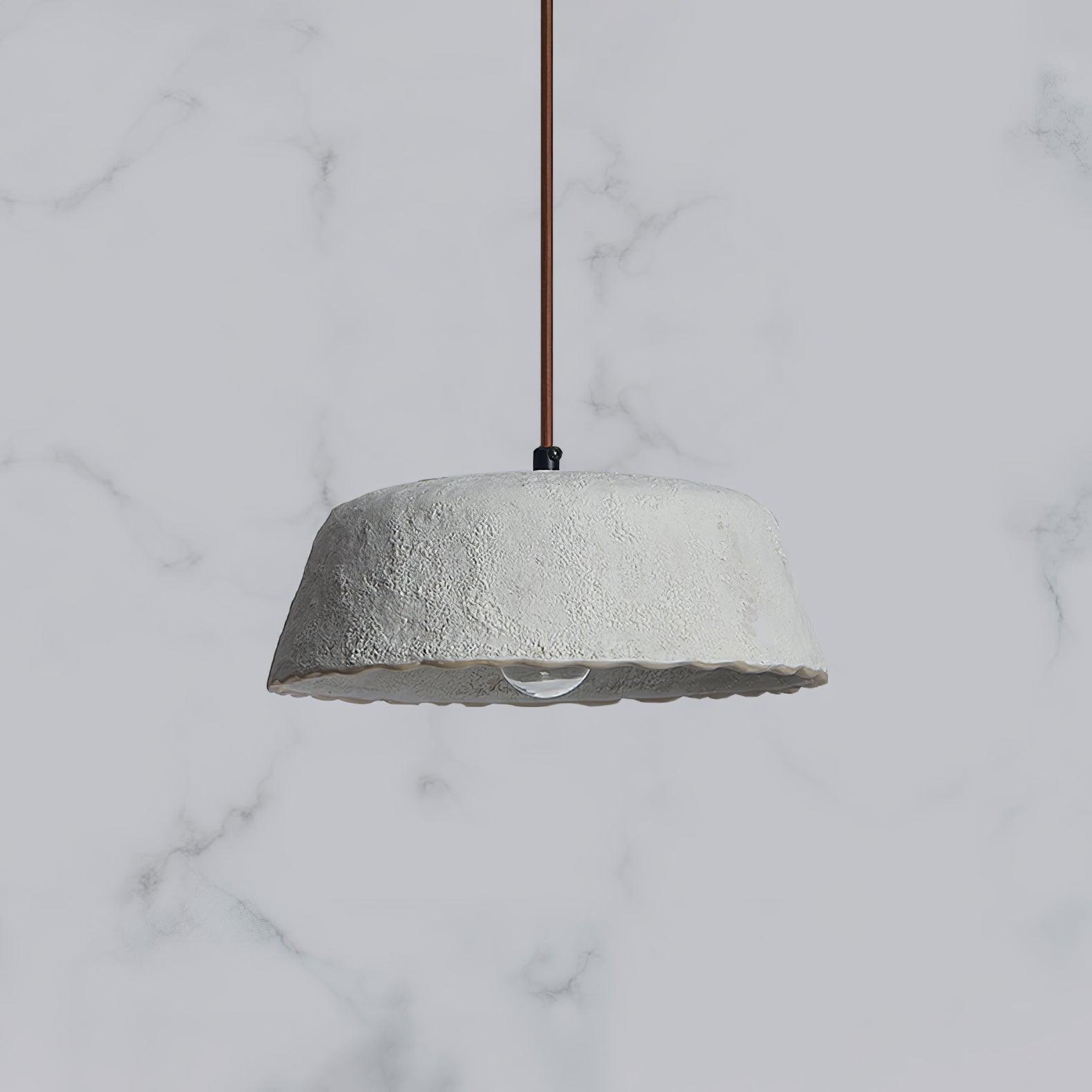 Stone Contemporary Wood Pendant Lamp - Blowlighting