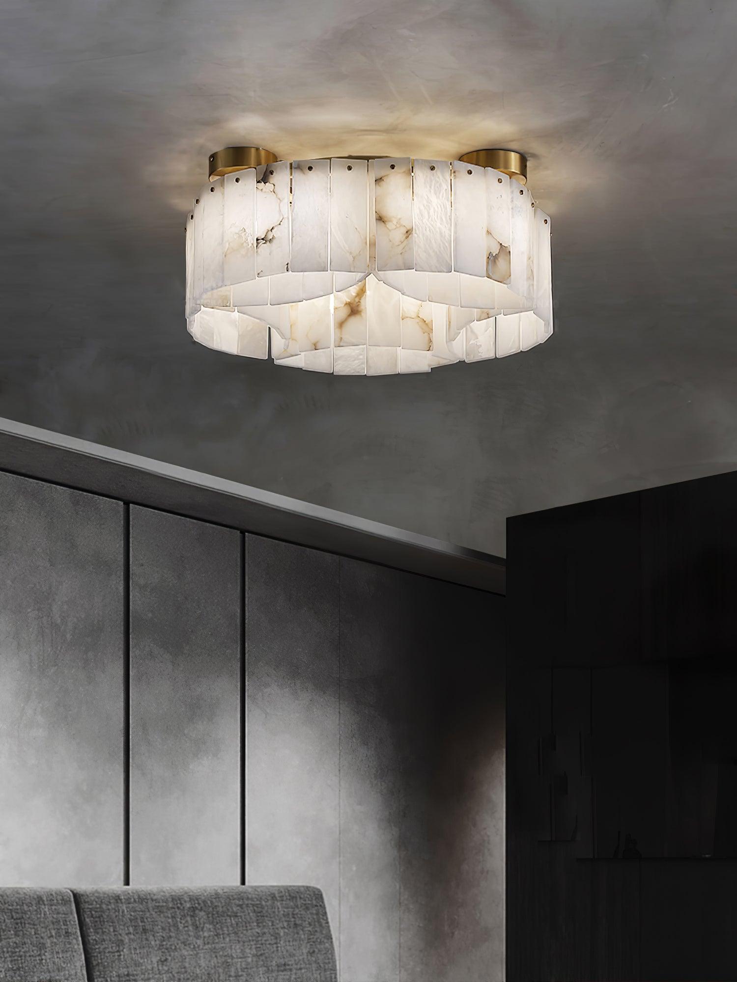 Selene Alabaster Ceiling Light - Neutralighting
