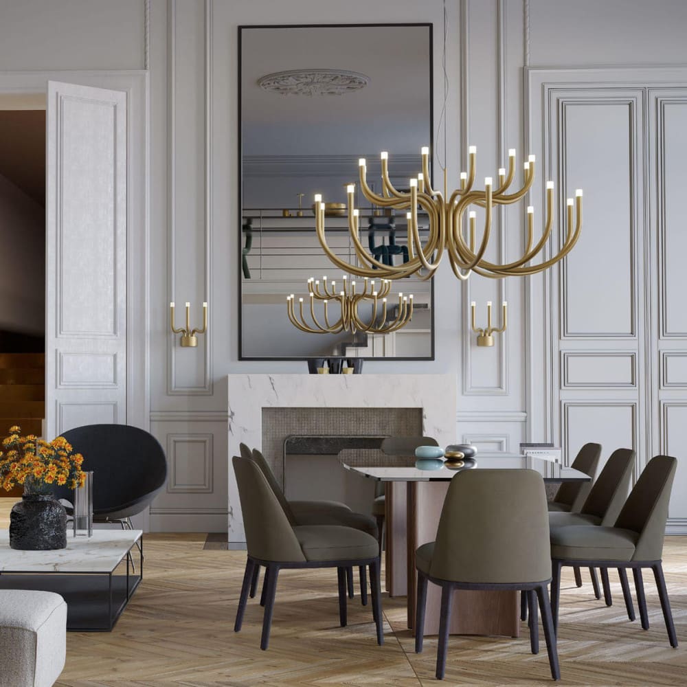 Ivcarila Premium Nordic Brass Metal Wall Lamp - Lamp Copper