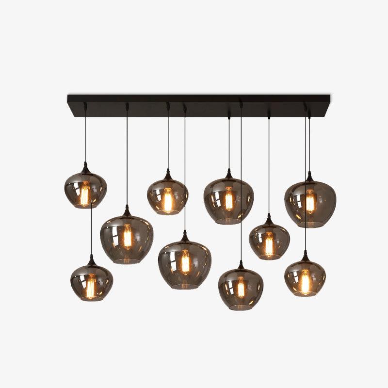 Bottle Glass Pendant Light - Blowlighting