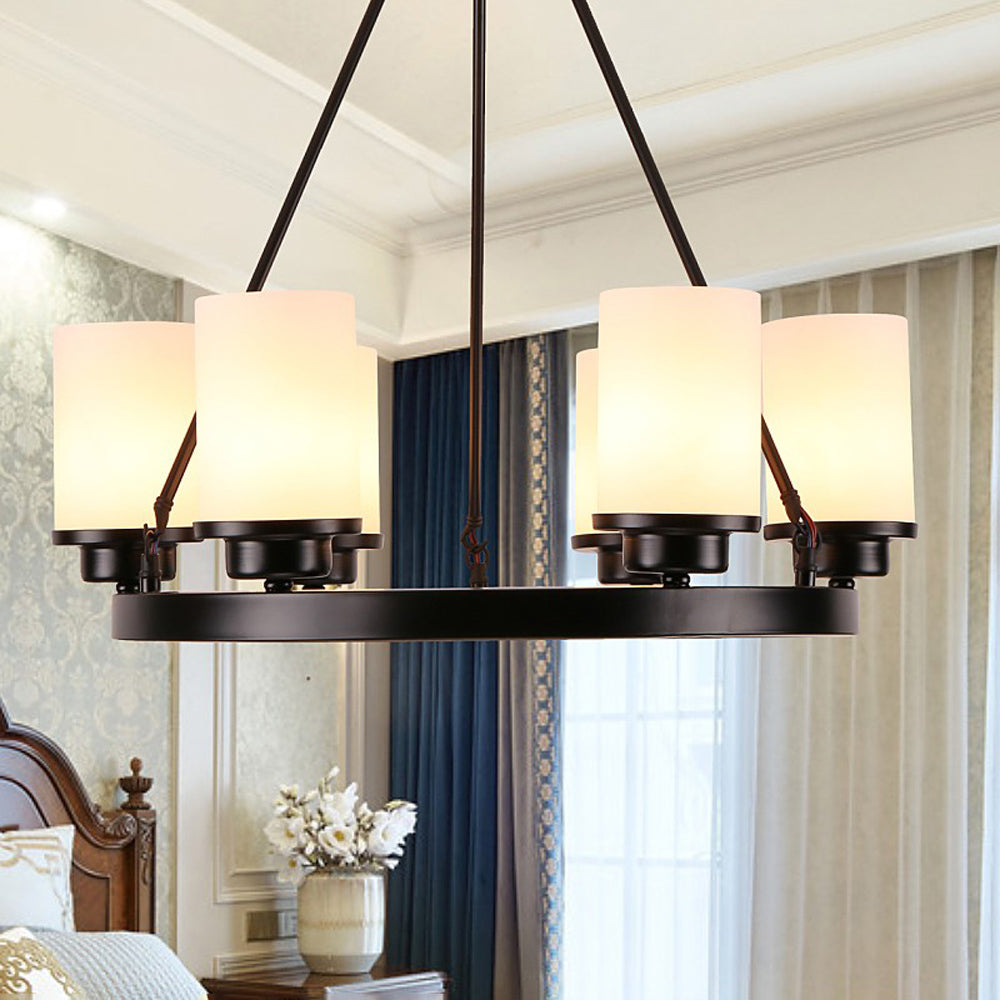 Silva Vintage Metallo Vetro Lampadari Soggiorno/Sala da Pranzo