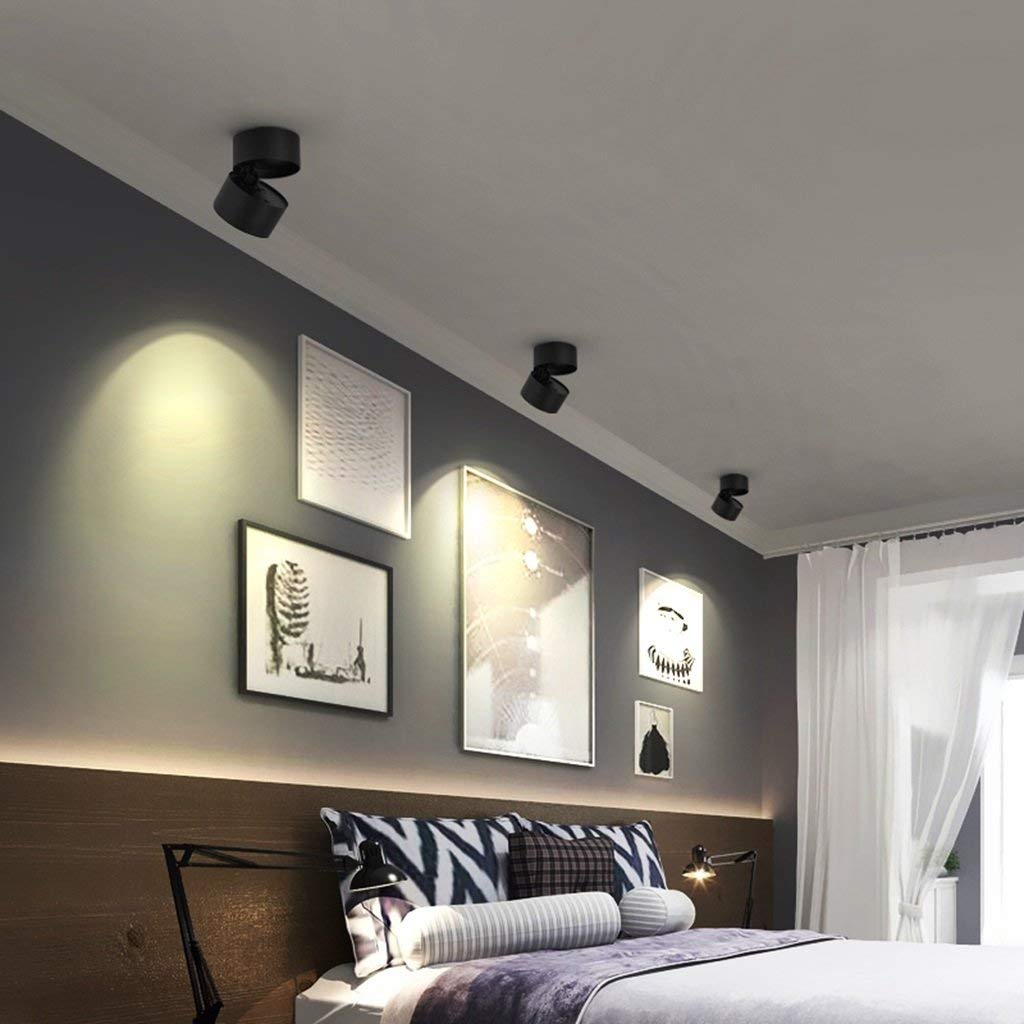 Aim Lampada da Soffitto Rotabile Rotonda Spot