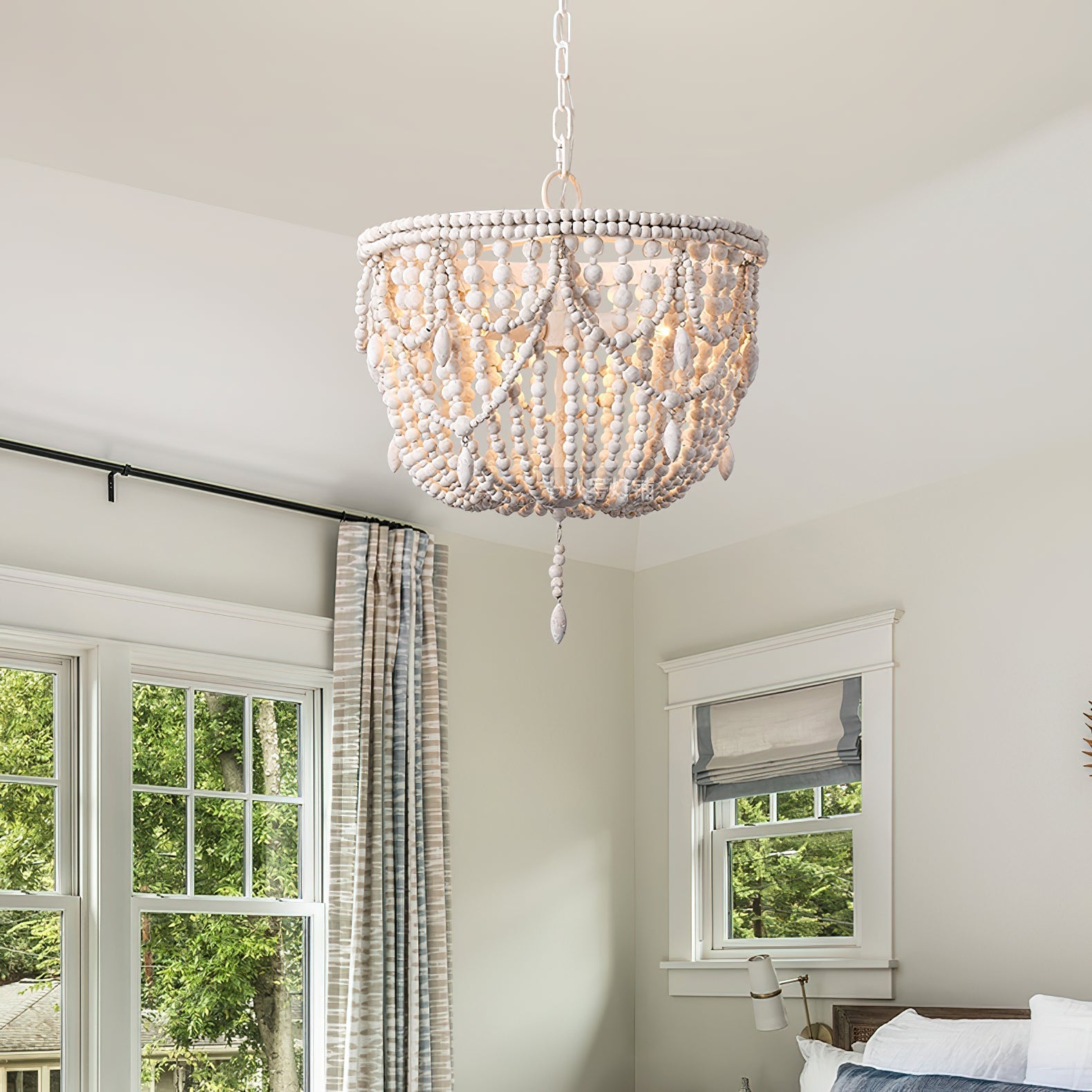 Arsilion Postmodern Luxury Wooden Metal Chandelier - Lamp Copper