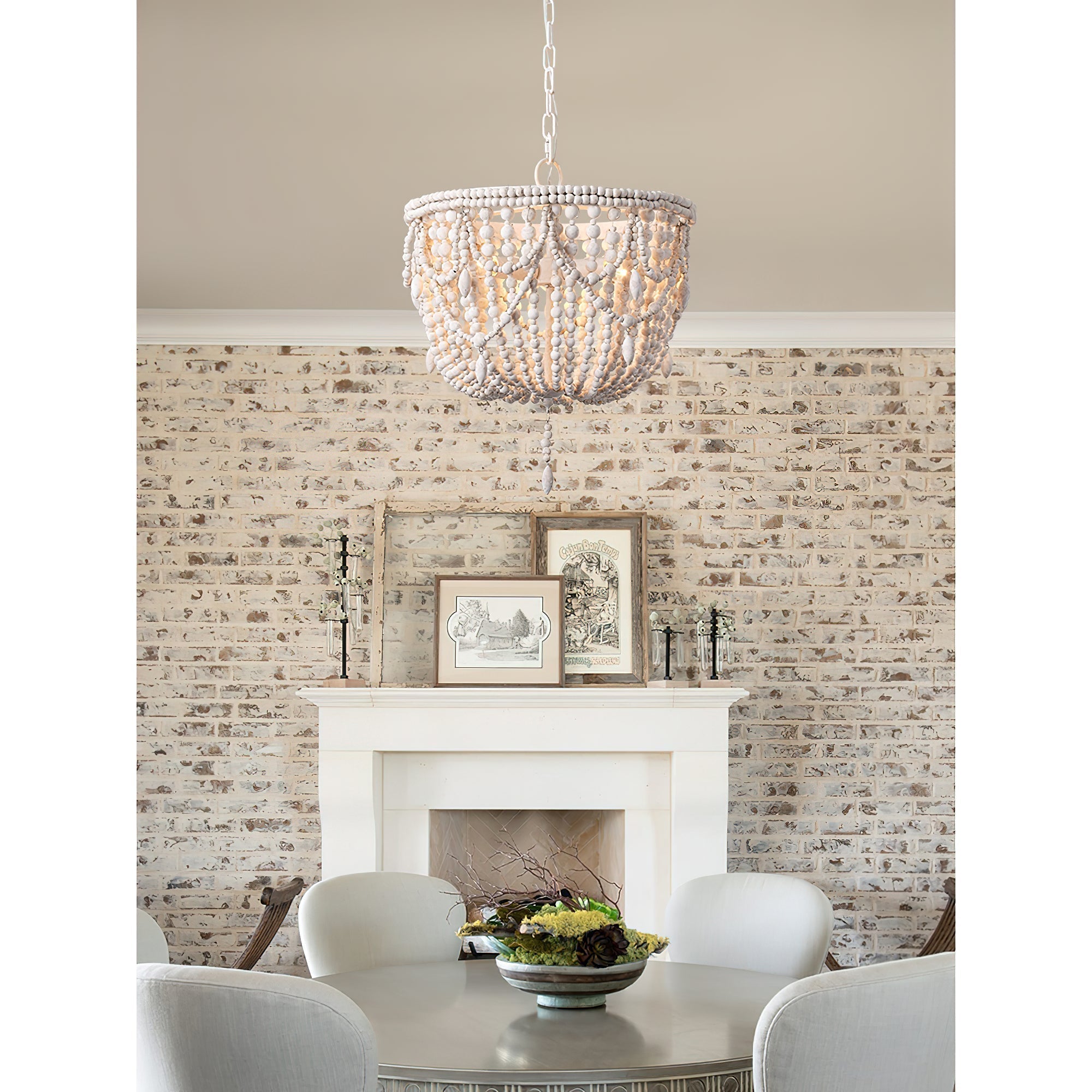 Arsilion Postmodern Luxury Wooden Metal Chandelier - Lamp Copper