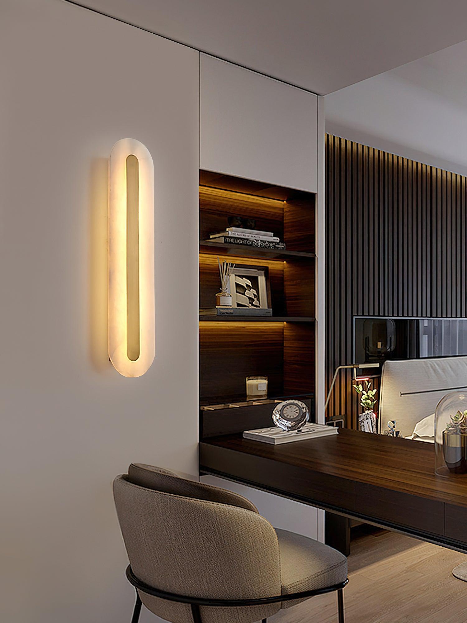 Selvia Alabaster Wall Light - Letslighting