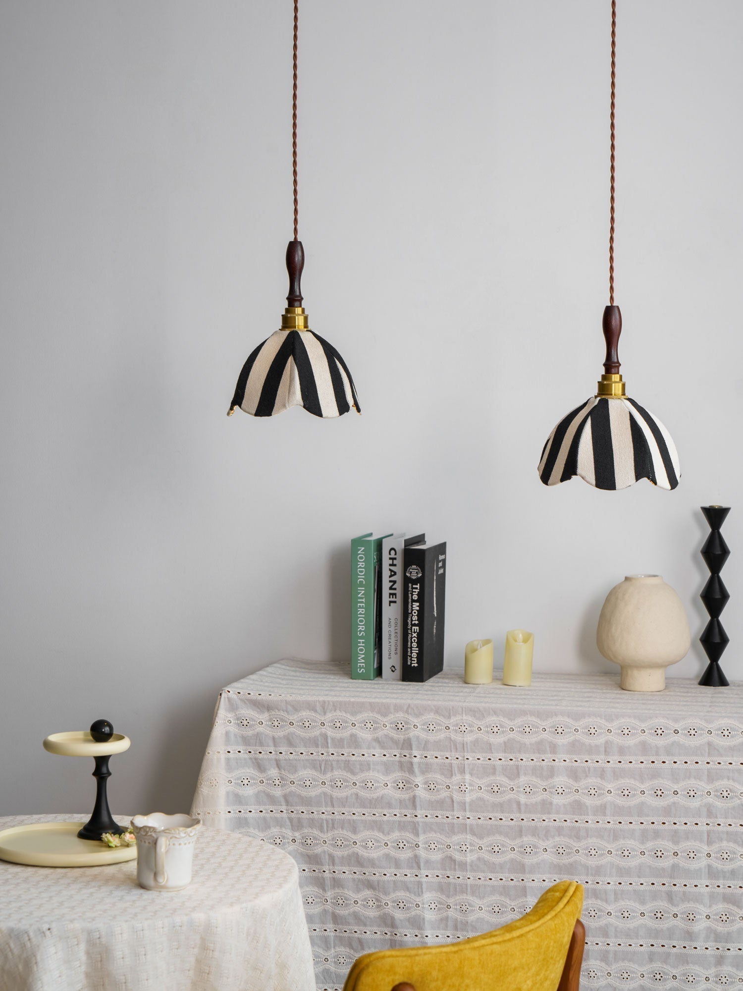 Marbre Stripe Pendant Light - Blowlighting