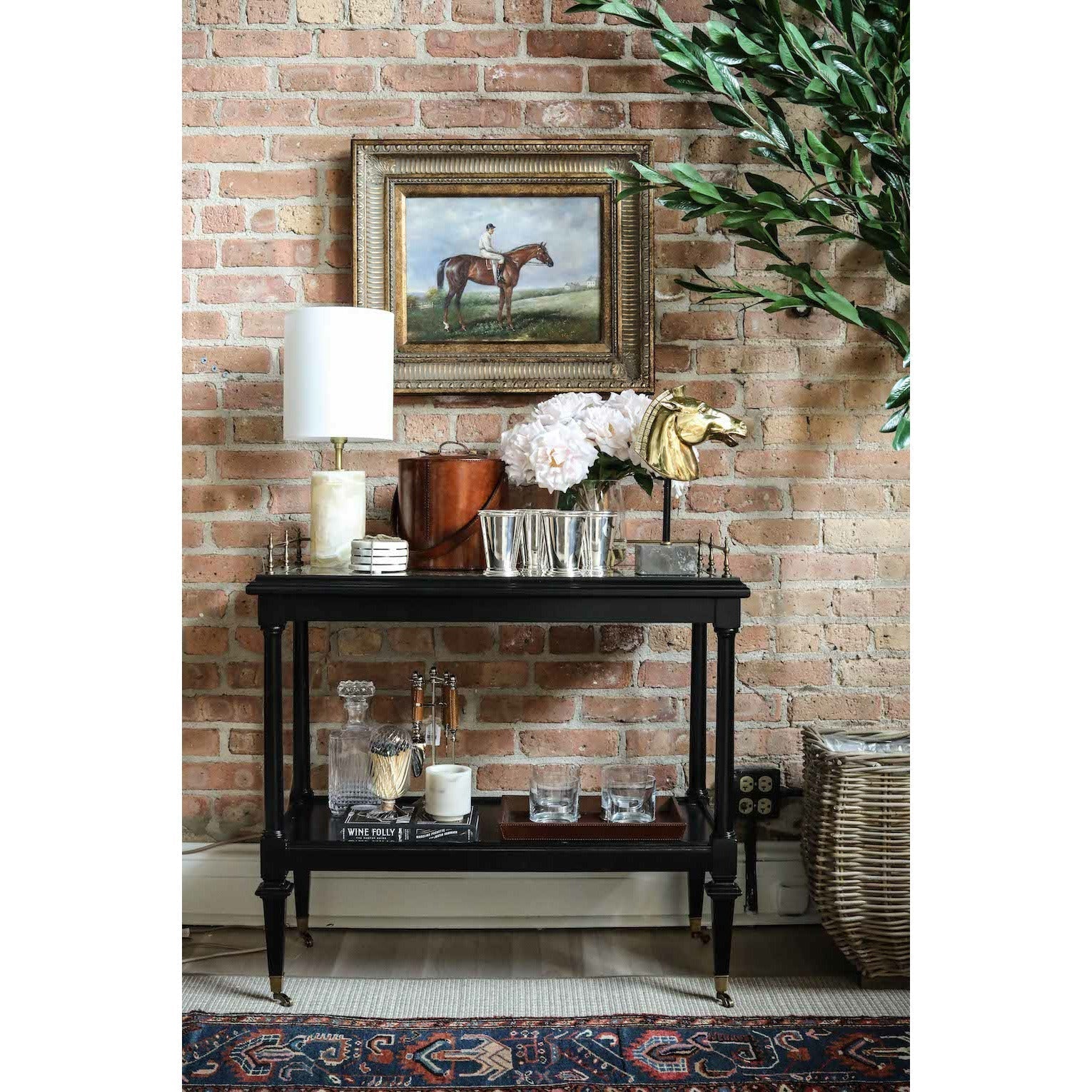 Maricopa Stone Table Lamp - Lamp Copper