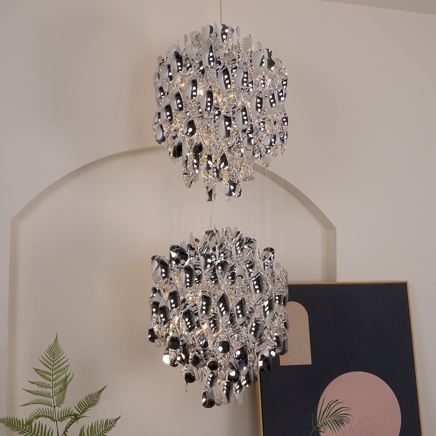 Isoran Luxe Acrylic Chandelier - Blowlighting