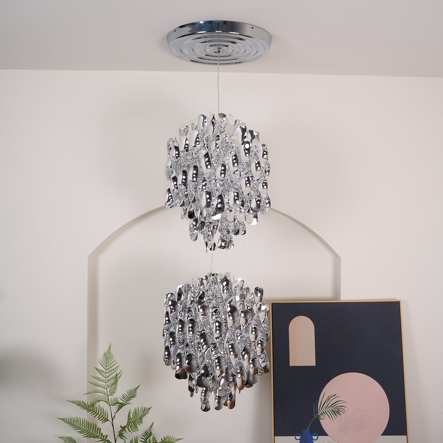 Isoran Luxe Acrylic Chandelier - Blowlighting