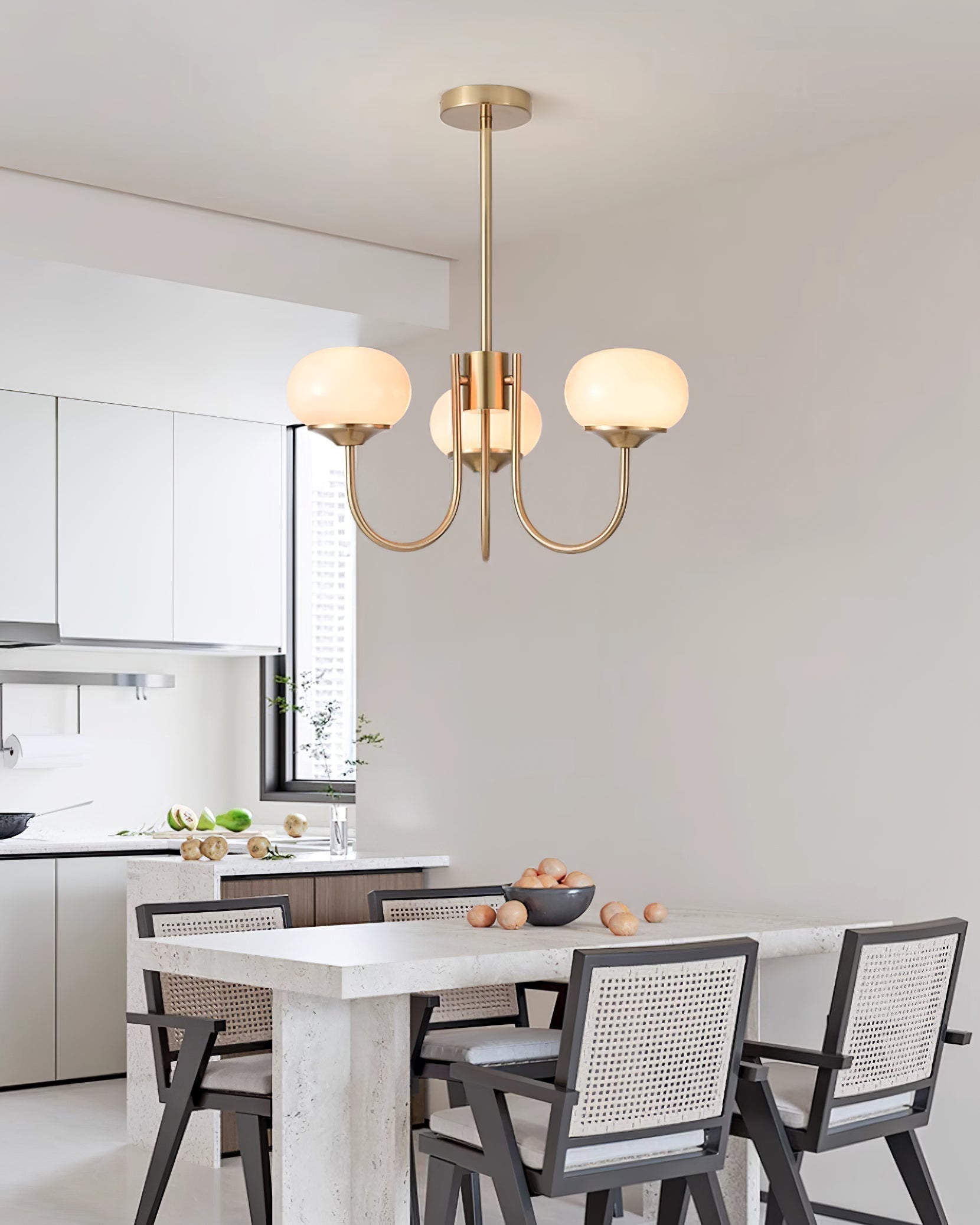 Marshmallow Chandelier - Blowlighting