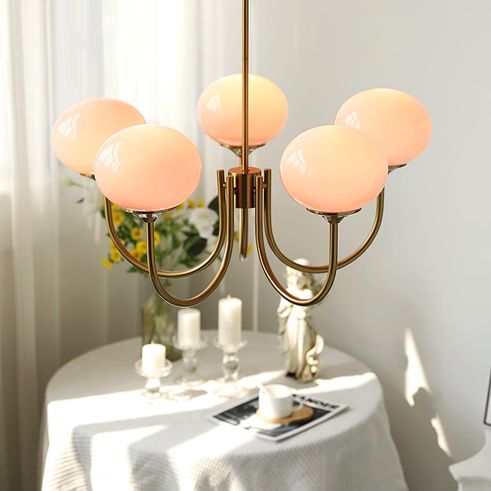 Marshmallow Chandelier - Blowlighting