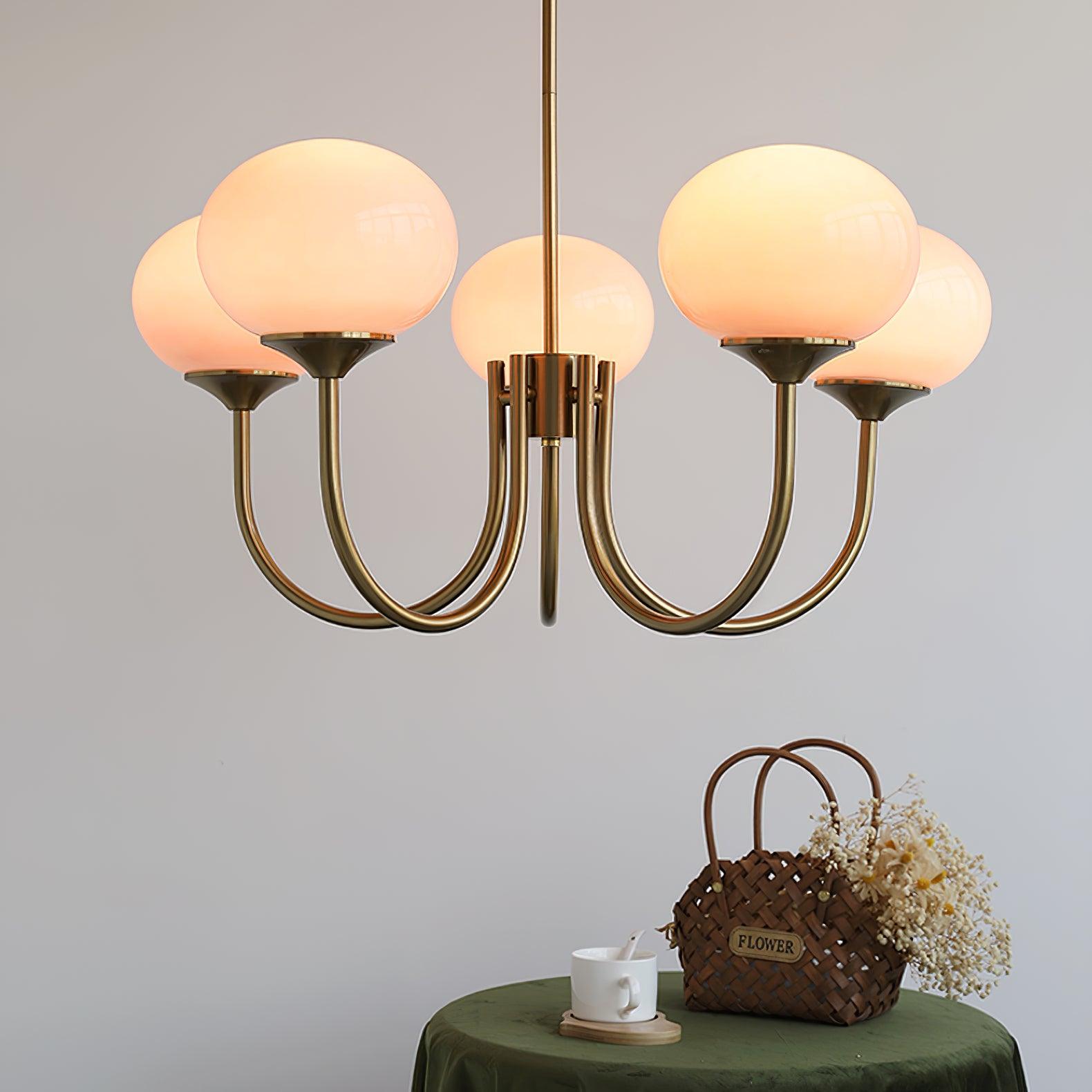 Marshmallow Chandelier - Blowlighting