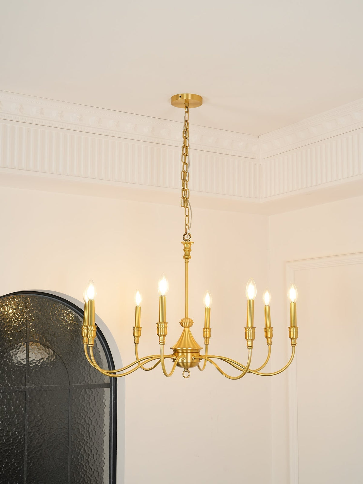 Cunorora Vintage Industrial Metal Chandelier - Lamp Copper