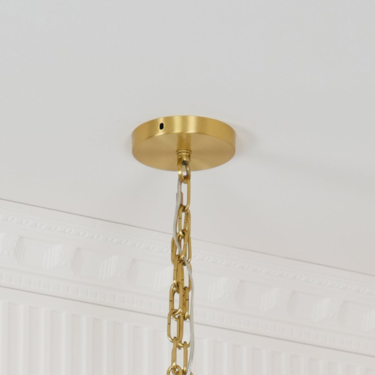 Cunorora Vintage Industrial Metal Chandelier - Lamp Copper