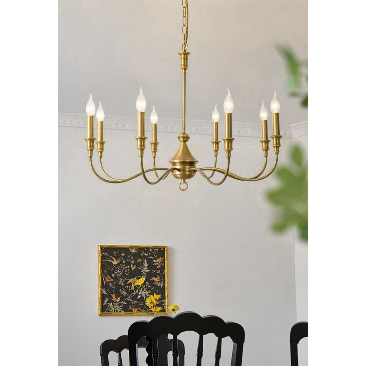 Cunorora Vintage Industrial Metal Chandelier - Lamp Copper