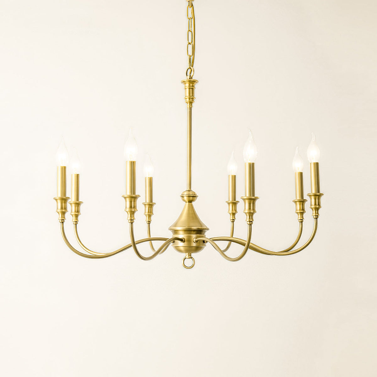 Cunorora Vintage Industrial Metal Chandelier - Lamp Copper