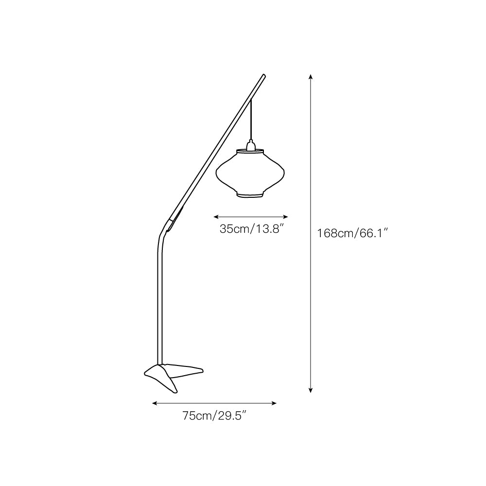 Matsusu Floor Lamp - Lamp Copper