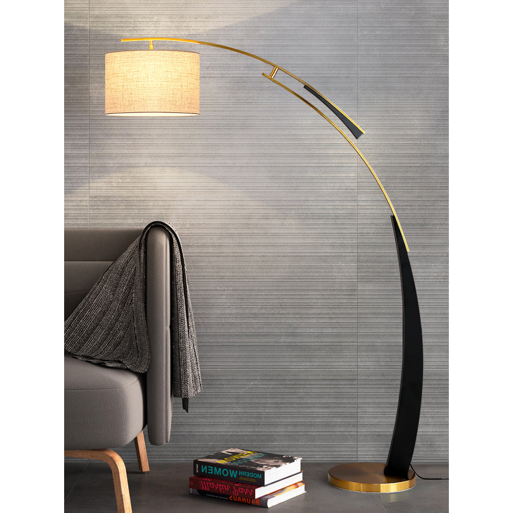 Matterhorn Arc Floor Lamp - Lamp Copper