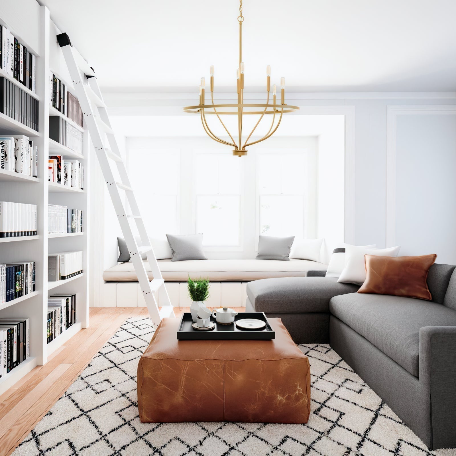 Cisoriel Classic Brass Chandelier - Blowlighting