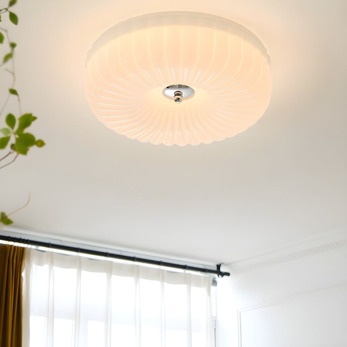 Arisha Moderno LED Vetro Plafoniere Camera da Letto