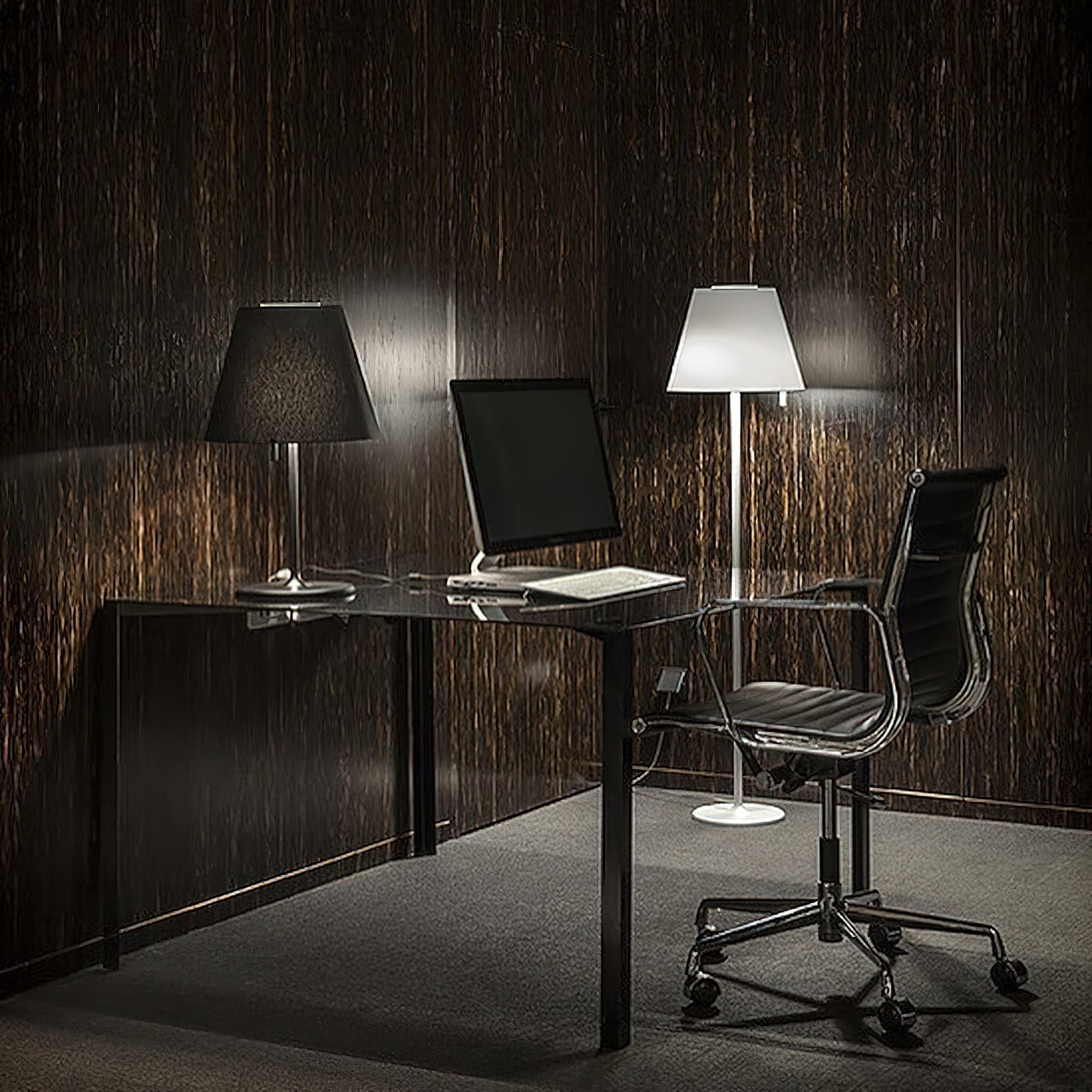 Melampo Floor Lamp - Lamp Copper