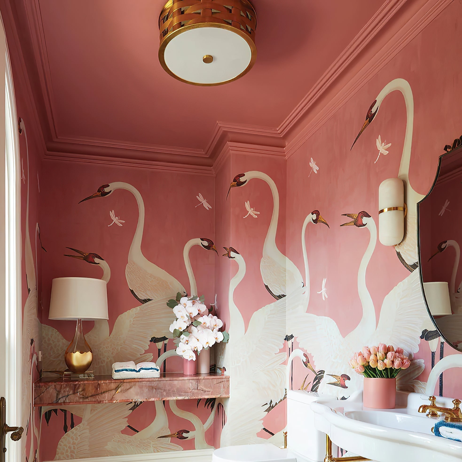 Symirel Modern Minimalist Pill Form Alabaster Sconce Wall Lamp - Lamp Copper