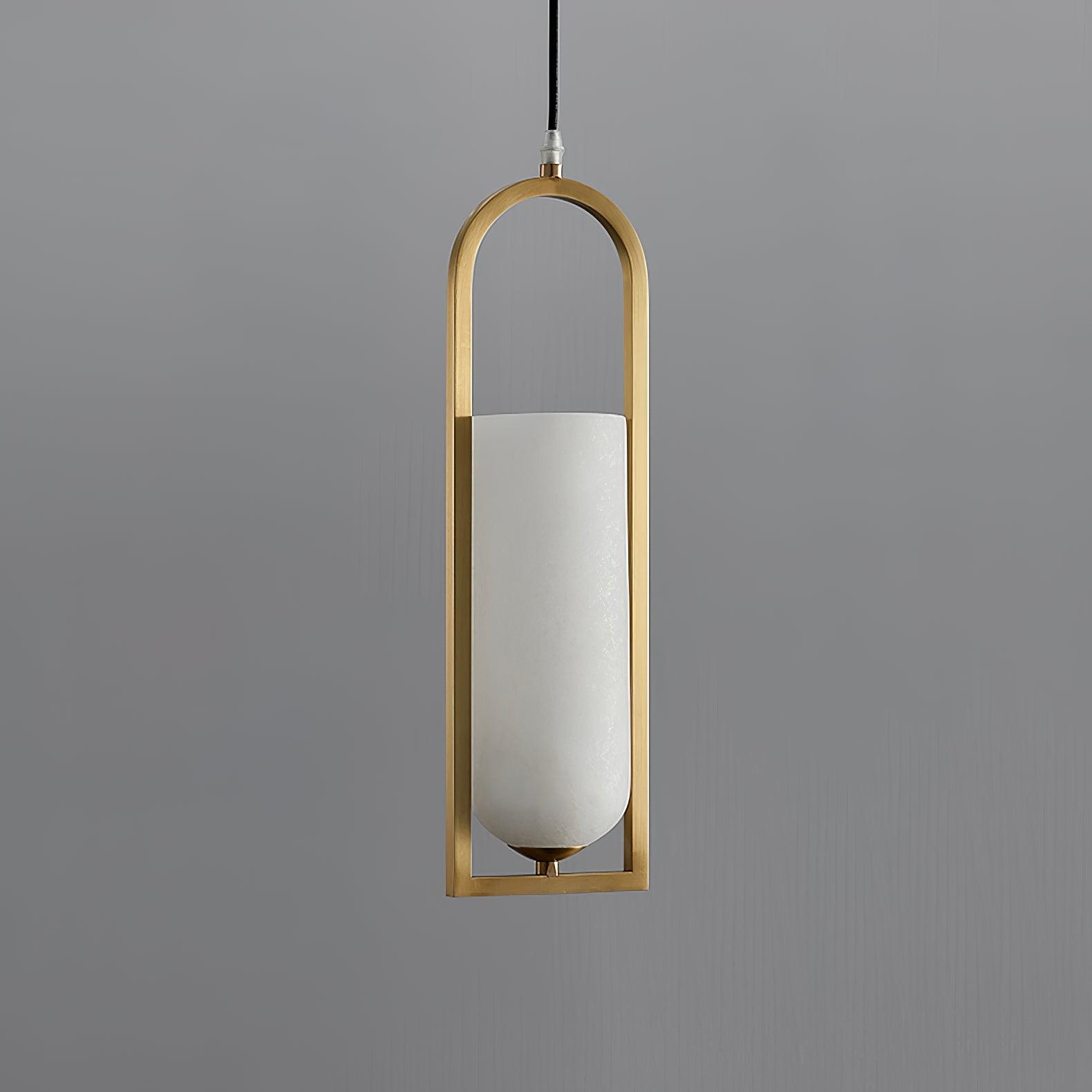 Aethyn Arch Alabaster Pendant Light - Neutralighting