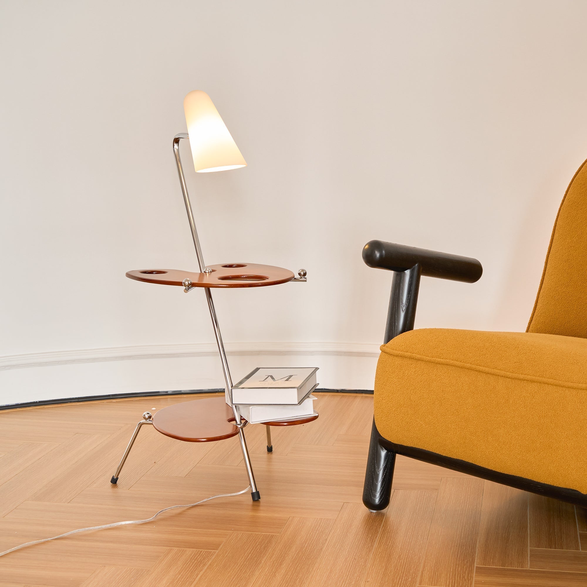 Melder Floor Lamp - Lamp Copper