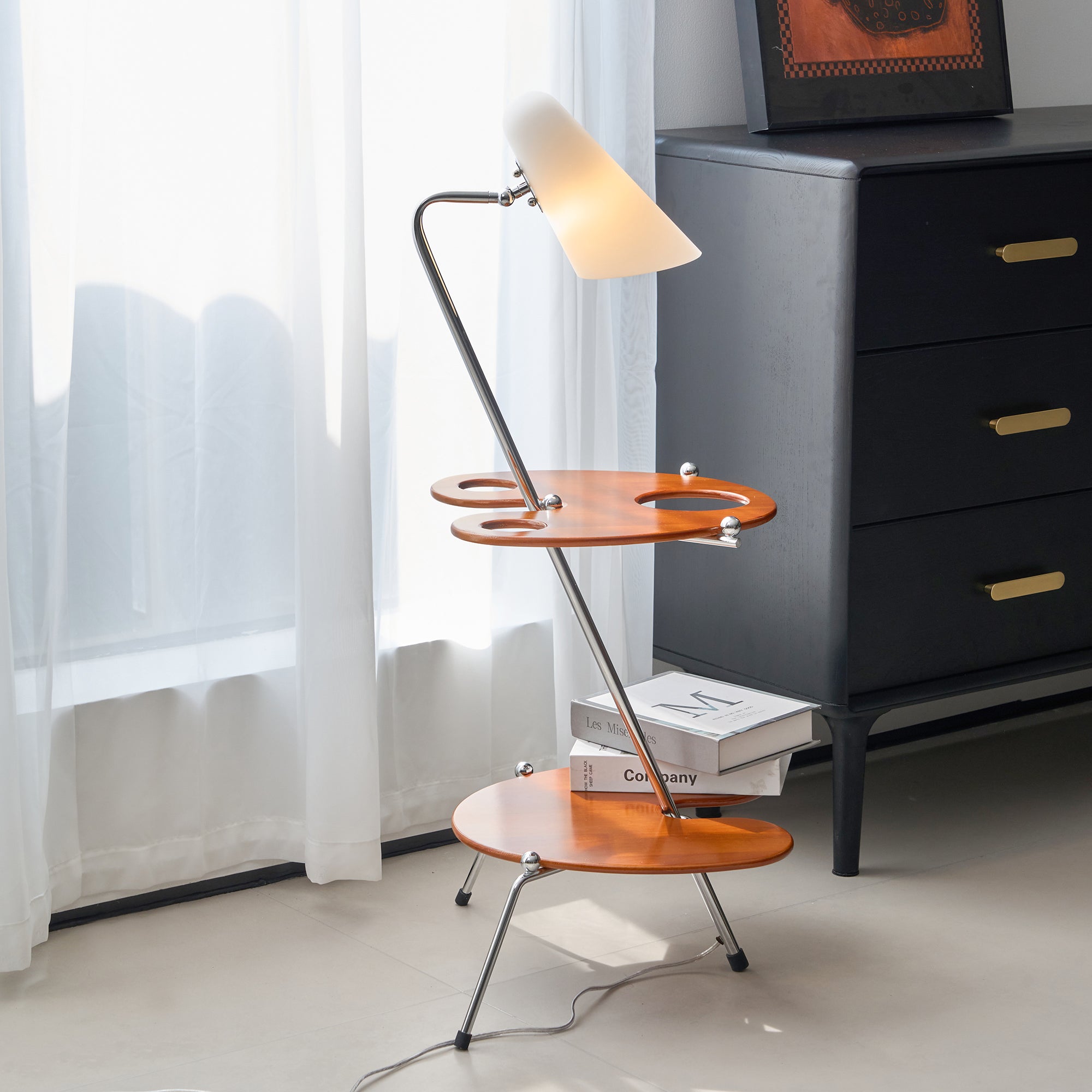 Melder Floor Lamp - Lamp Copper