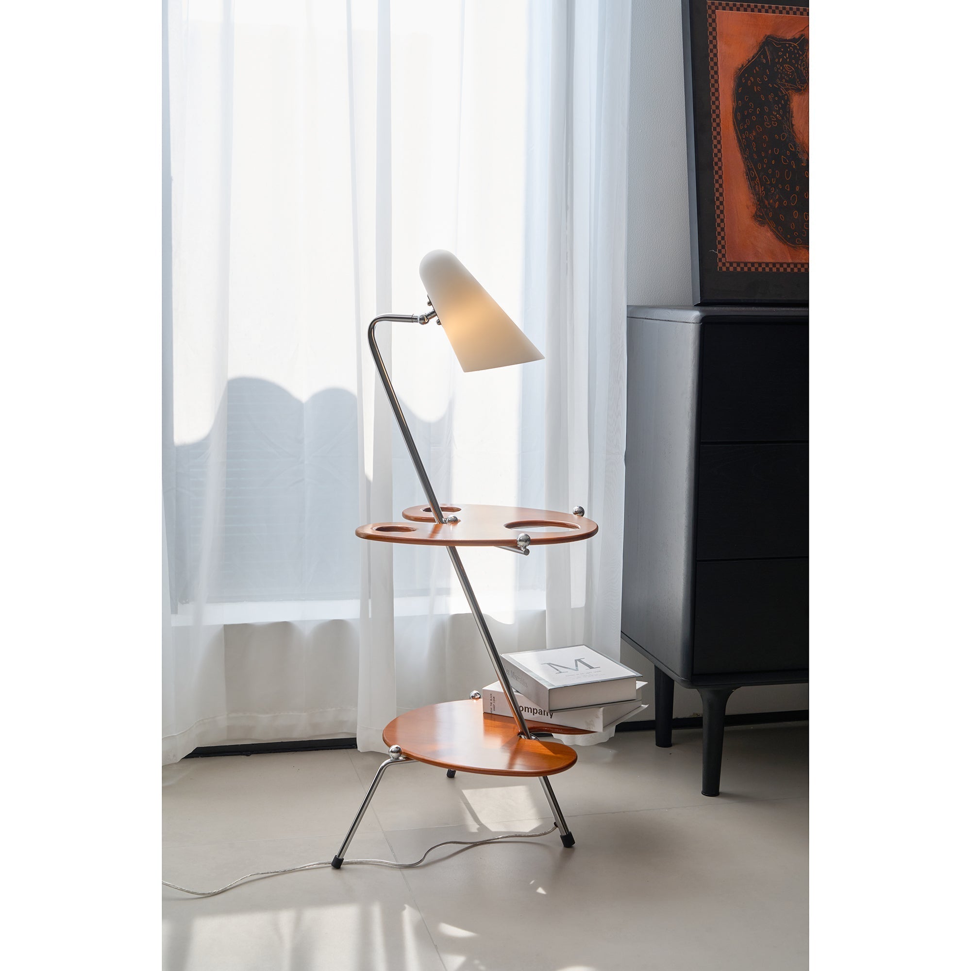 Melder Floor Lamp - Lamp Copper