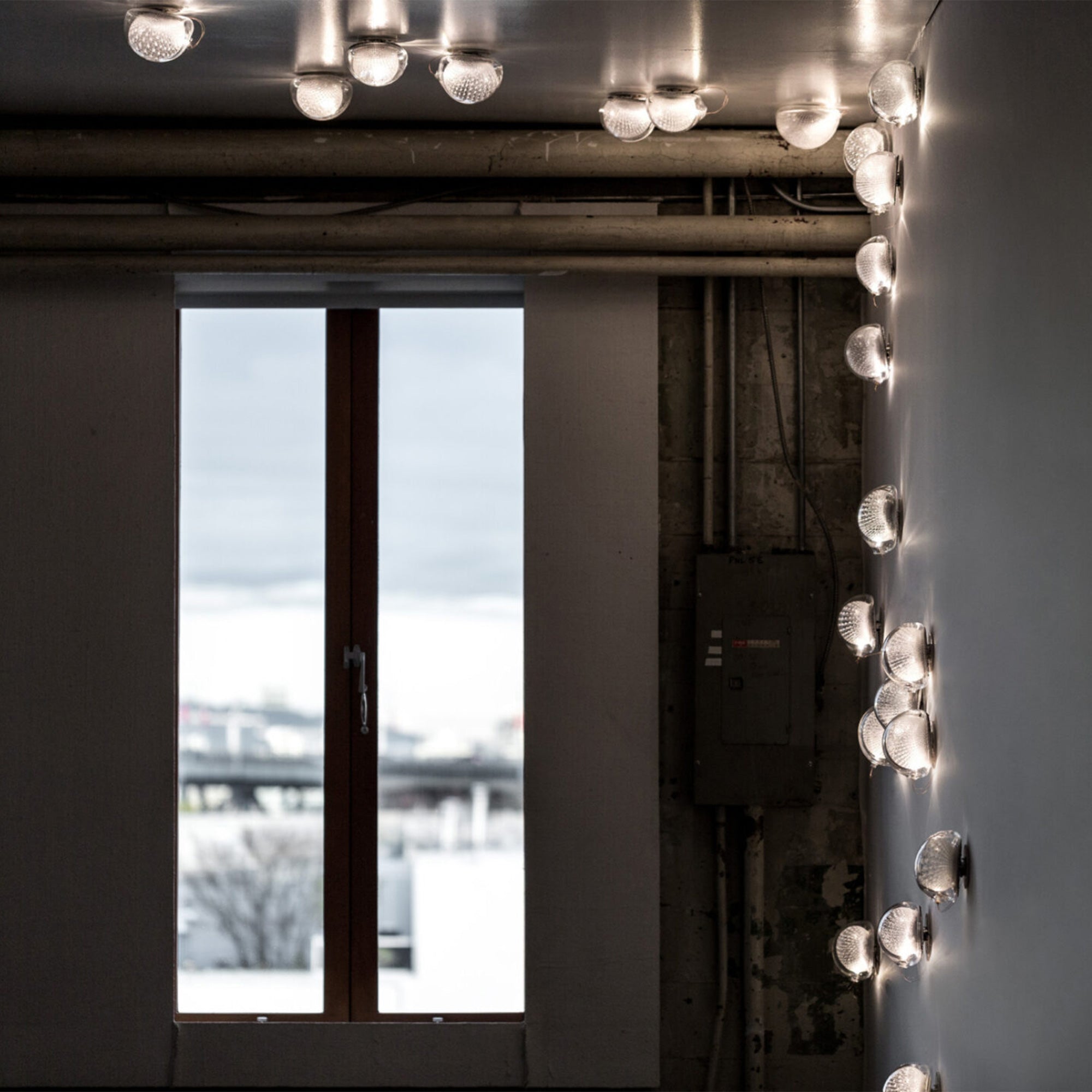 Mesh Glass Wall Lamp - Blowlighting