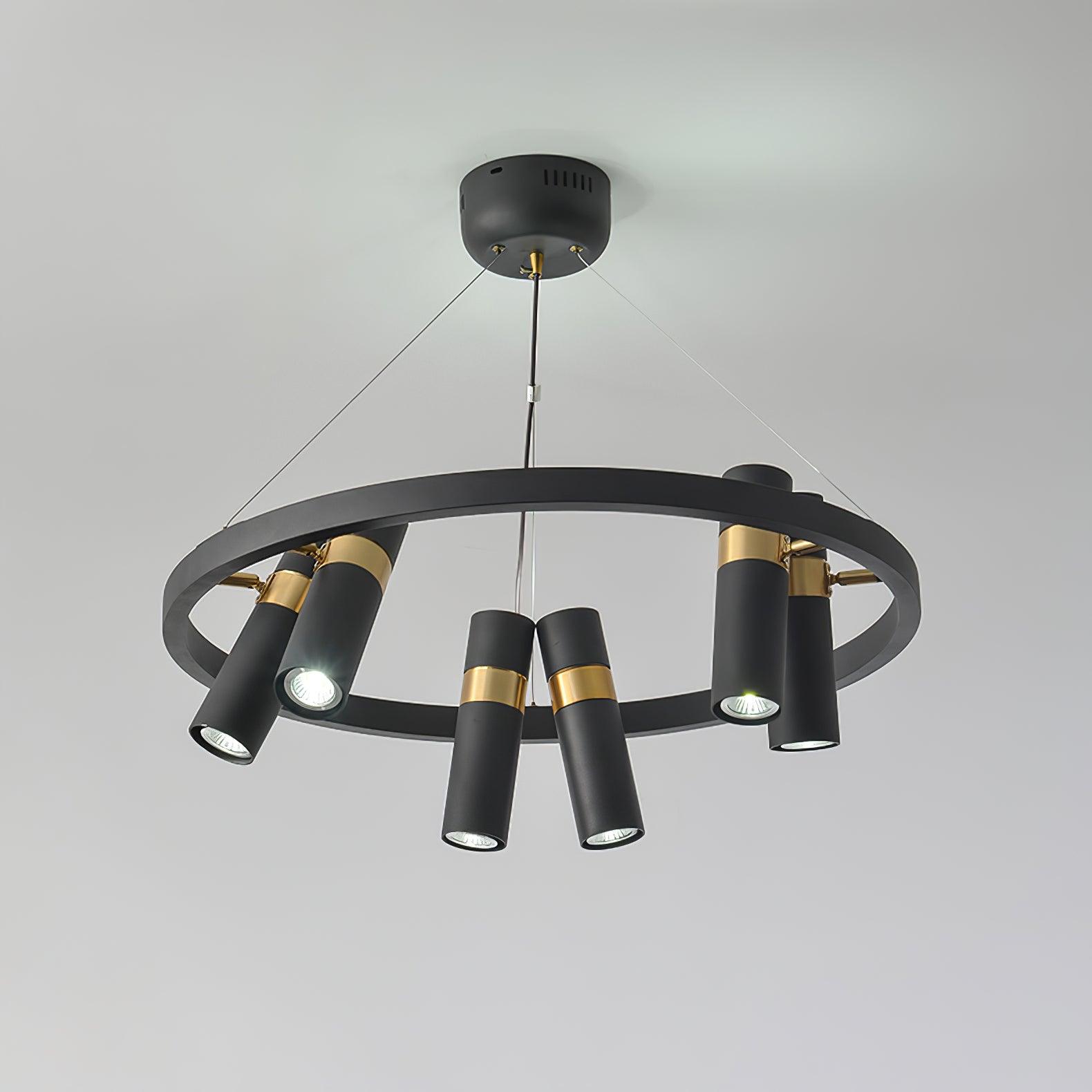 Nova Industrial Acrylic Chandelier - Blowlighting