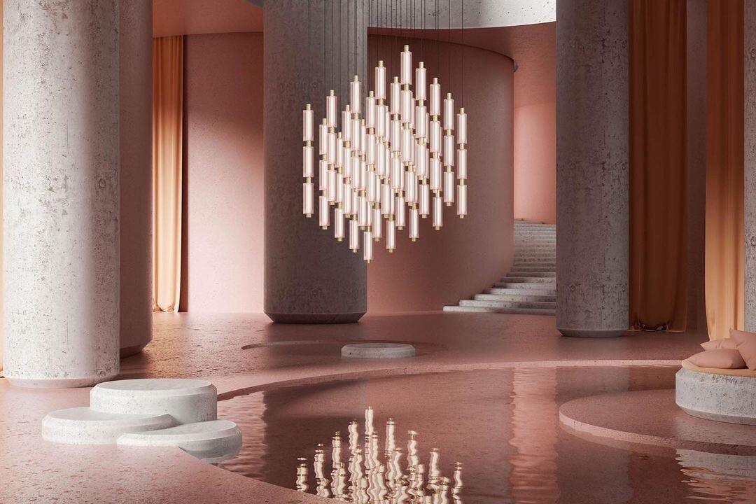 Trillium Pendant Light - Blowlighting