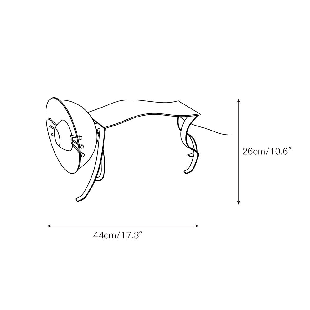Micha Cat Table Lamp - Lamp Copper