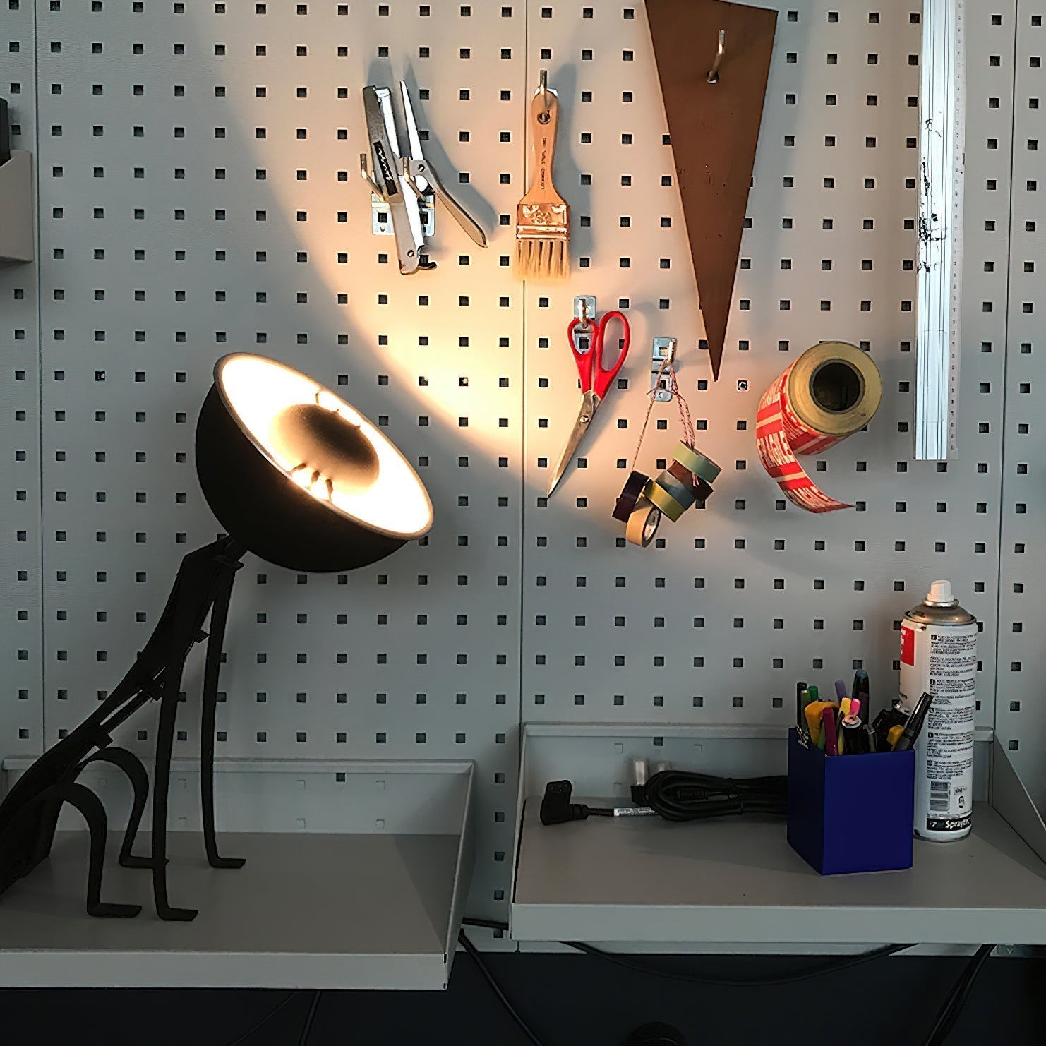 Micha Cat Table Lamp - Lamp Copper