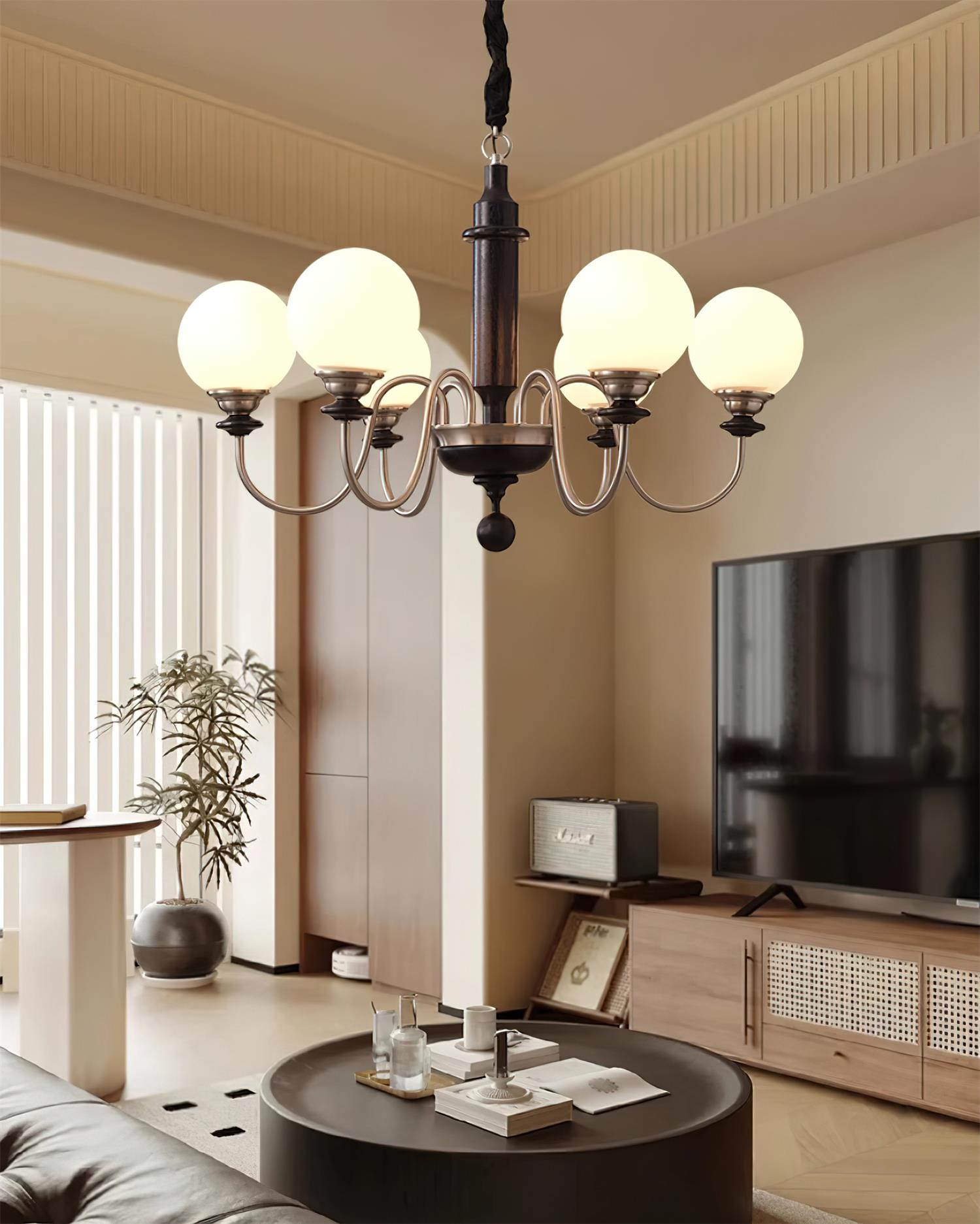 Lumivian 8-Light Globe Chandelier - Letslighting