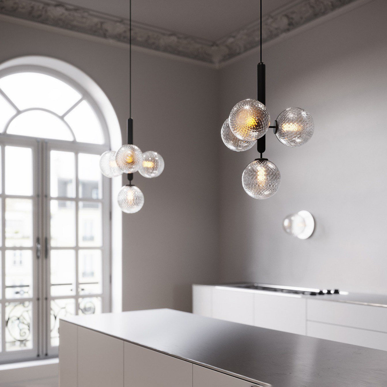Miira Brass Pendant Light - Blowlighting