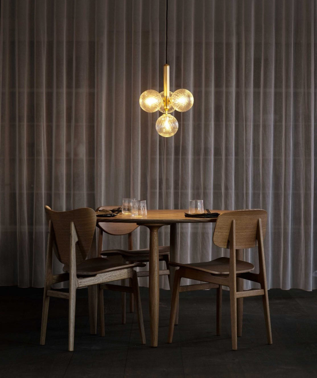 Miira Brass Pendant Light - Blowlighting