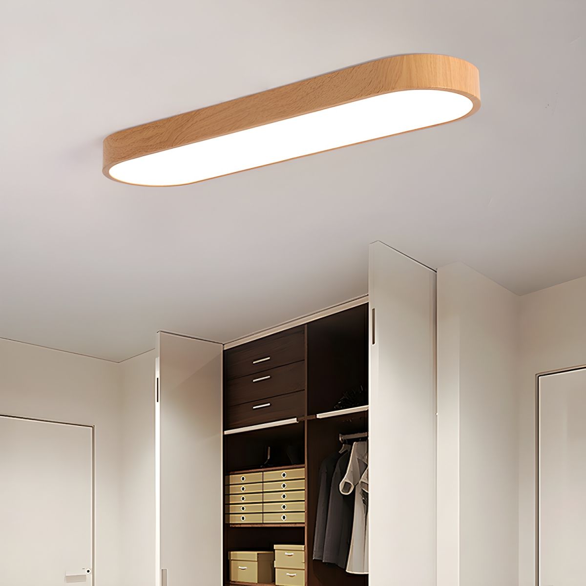 Mila Round Flush Mount Ceiling Lamp - Blowlighting
