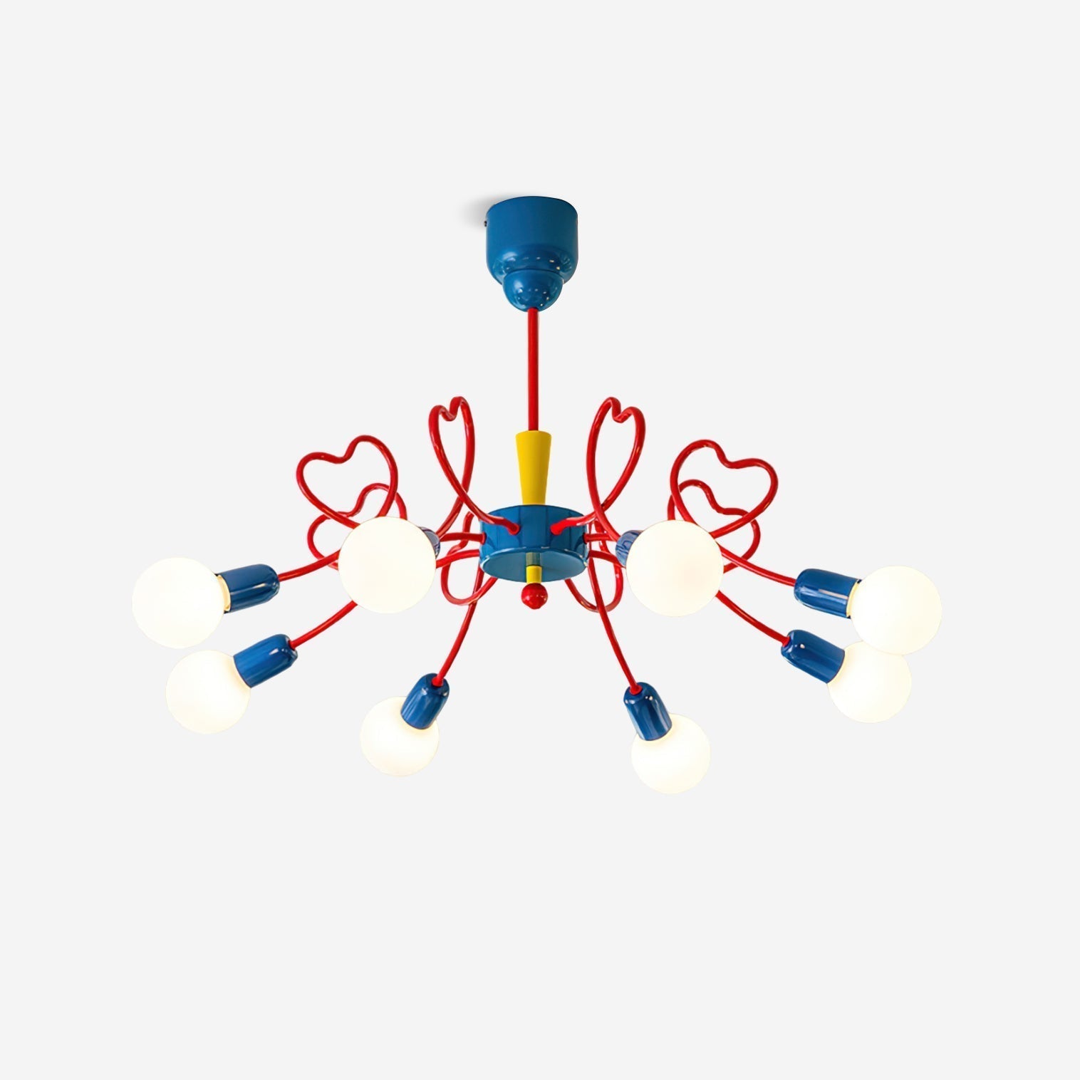 Chandelier Heart-Shaped Playful - Letslighting